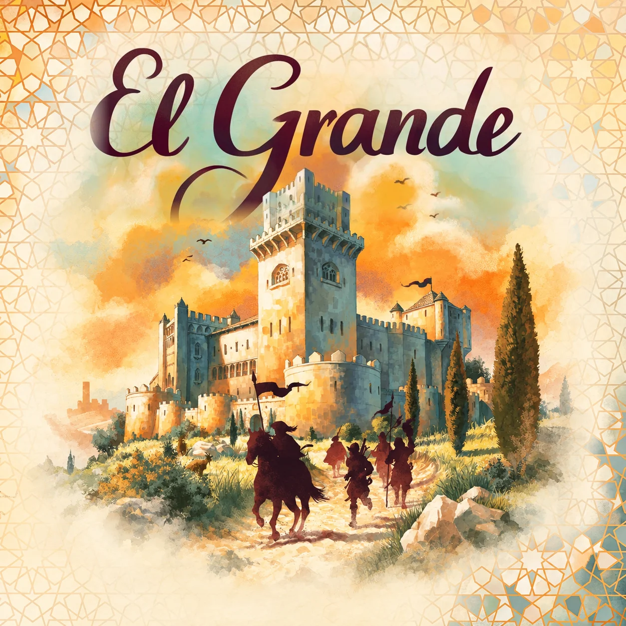 El Grande 영문 원제 포함 게임 콘셉트 표지
