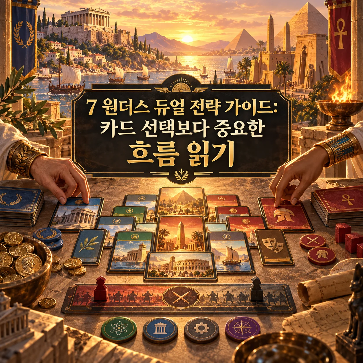 7 Wonders Duel game cover