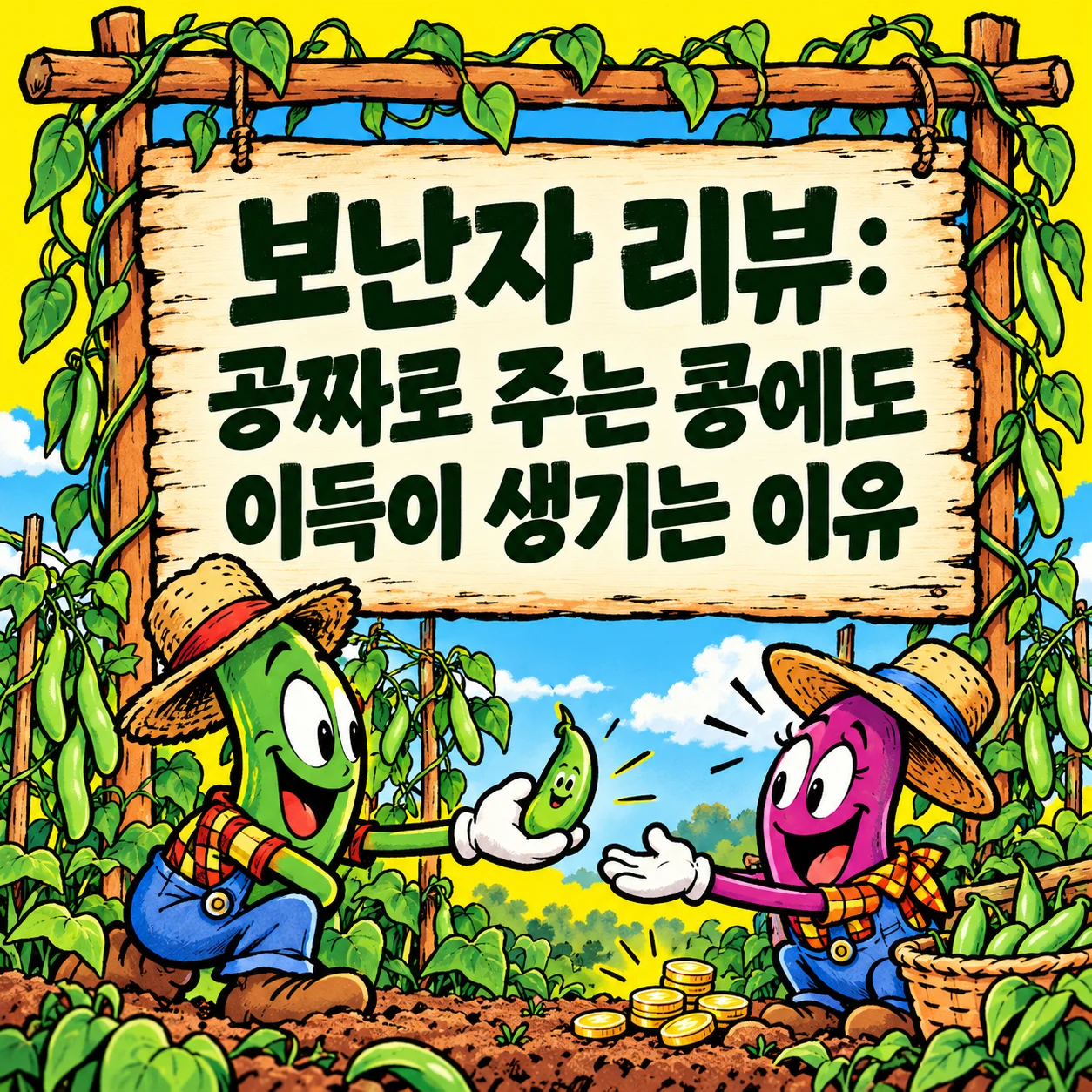 보난자 리뷰: 공짜로 주는 콩에도 이득이 생기는 이유