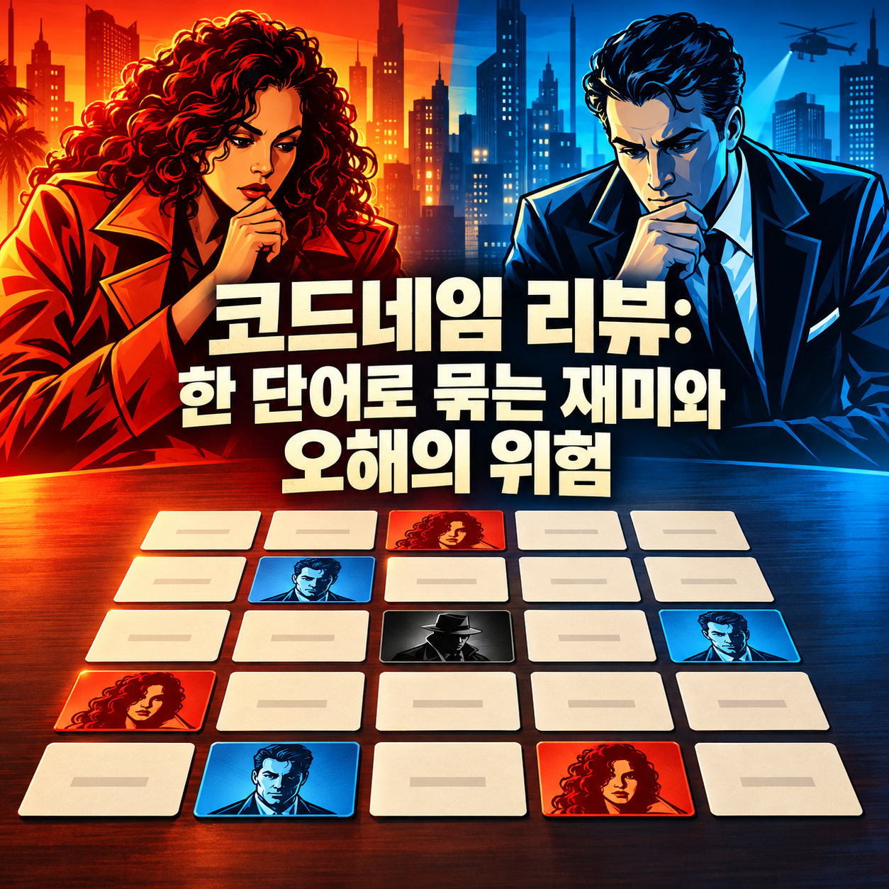 코드네임 리뷰: 한 단어로 묶는 재미와 오해의 위험