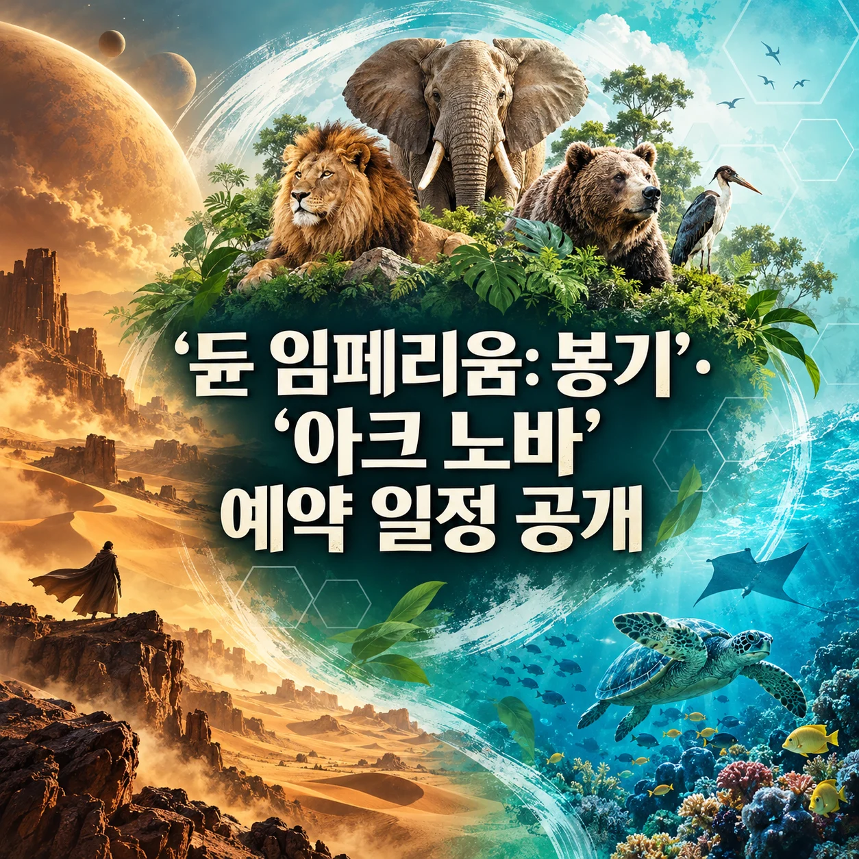 ‘듄 임페리움: 봉기’·‘아크 노바’ 예약 일정 공개