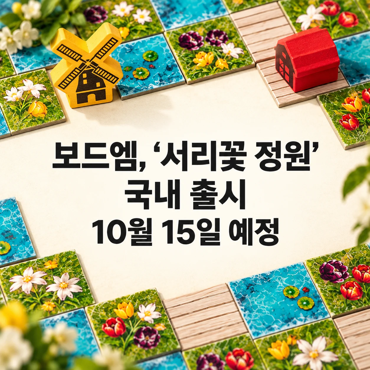 보드엠, ‘서리꽃 정원’ 국내 출시 10월 15일 예정