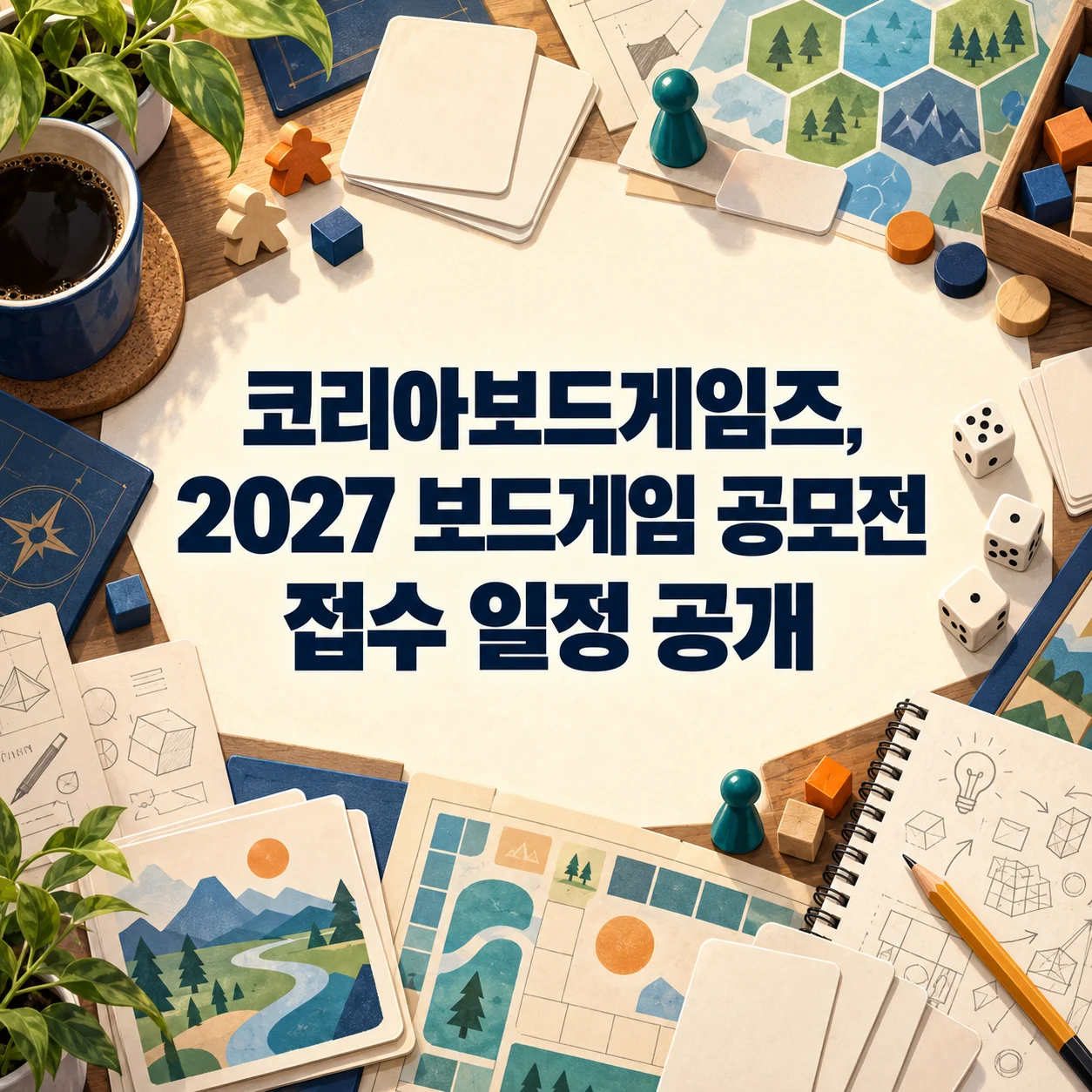 코리아보드게임즈, 2027 보드게임 공모전 접수 일정 공개