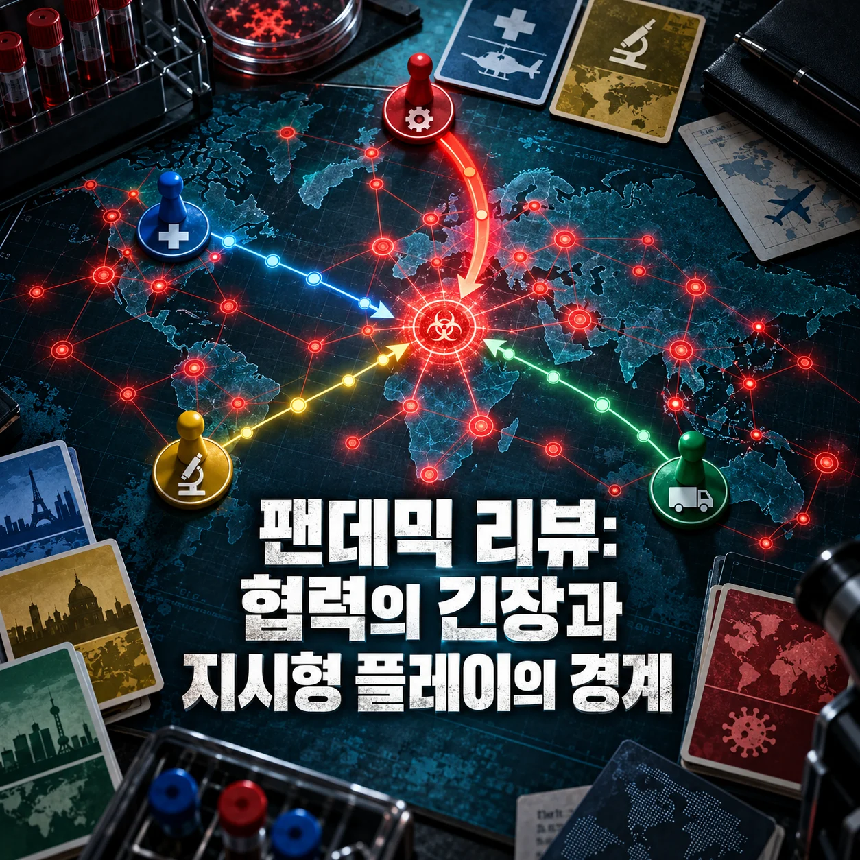 팬데믹 리뷰: 협력의 긴장과 지시형 플레이의 경계