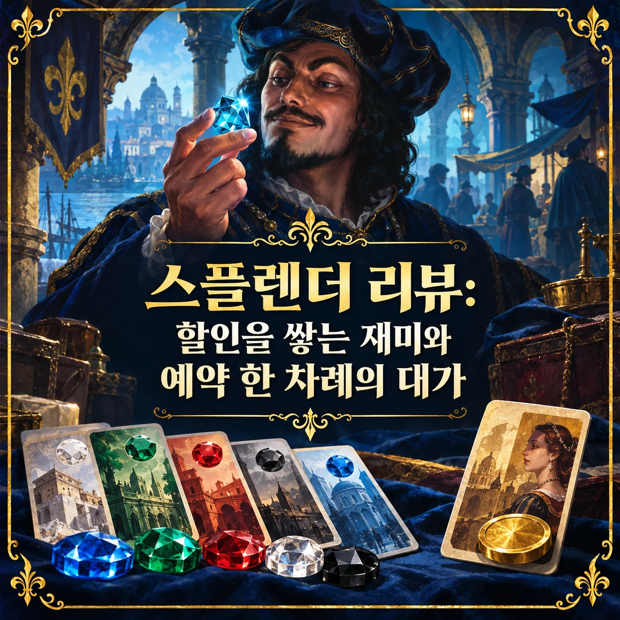 스플렌더 리뷰: 할인을 쌓는 재미와 예약 한 차례의 대가