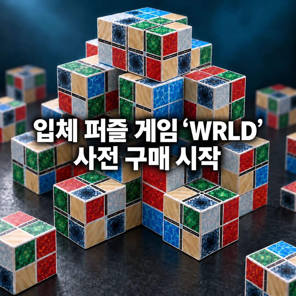 입체 퍼즐 게임 ‘WRLD’, 사전 구매 시작